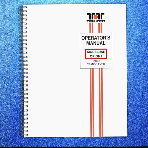 Ten tec orion model 565 - ten,