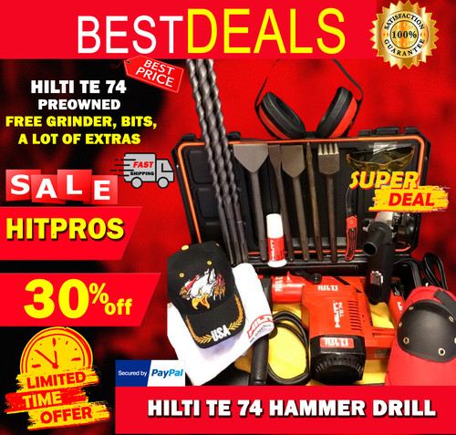 Hilti preowned free - 74,, preowned,