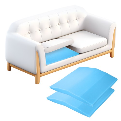Pour 2pcs coussin canapé - coussin, de