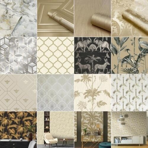 Doré papiers peints champagne - papiers,