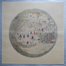 Reproduction planisphère