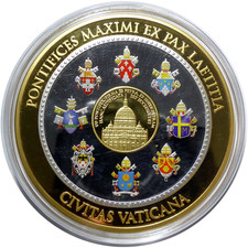 Médaille Vatican Le Pape