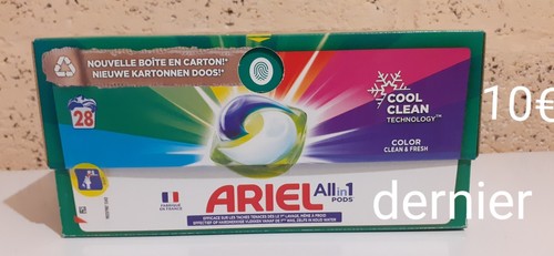 Lessive caspule ariel - lessive,