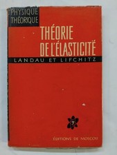 LANDAU, L; LIFCHITZ : Physique théorique Tome VII Théorie de l'élasticité - Edi