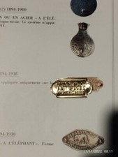 écusson laiton moulin peugeot