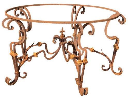 Biscottini base table - table, ronde