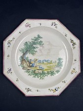Ancienne Assiette hexagonale