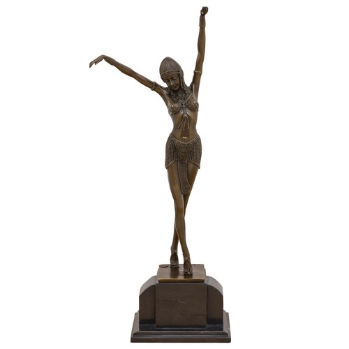 Sculpture bronze danseuse - bronze,
