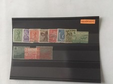 Timbres Allemagne  . 11  Timbres 1945  Oblitéré