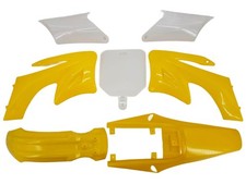 Kit plastiques jaune dirt bike - jaune,