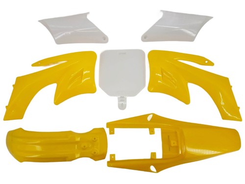 Kit plastiques jaune dirt - dirt, bike