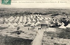 CPA 25 DOUBS VAL DAHON Le camp