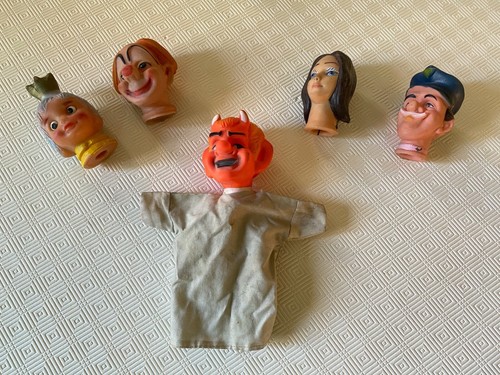 Lot marionnettes théâtre - lot,