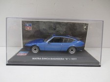 SIMCA MATRA BAGHEERA " S " Bleu Blue Blau de 1977 par IXO au 1/43