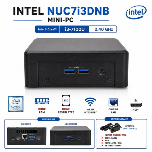 Intel nuc7i3dnb mini - nuc7i3dnb, |