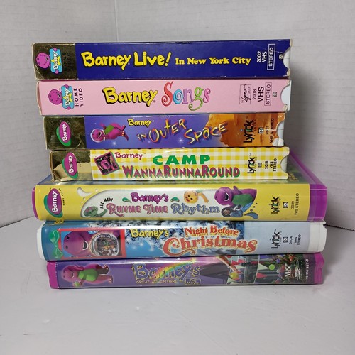 Vintage barney vhs video - vintage,