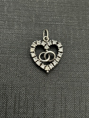 Ancien pendentif argent - en,