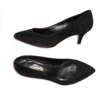 MINELLI escarpins daim noir P