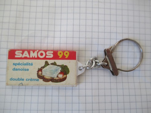Porte clés fromage samos - fromage,