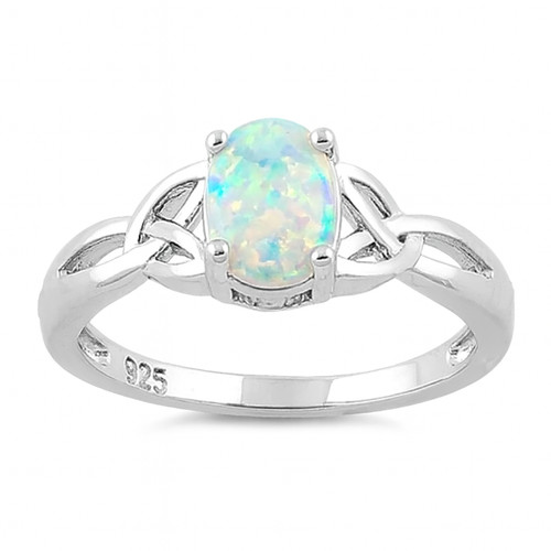 Bague fiançailles opale - de, en