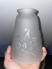 muller frères luneville Tulipe Opaque Art Déco