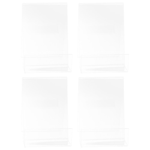 4pcs transparent librairie - 4pcs,