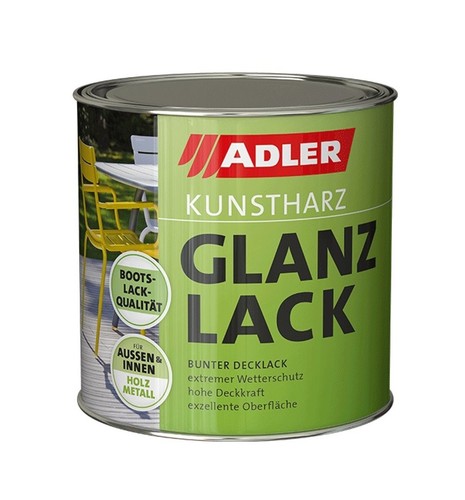 Adler résine brillante gris - brillante,