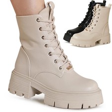 Bottes Biker Femme XXL À