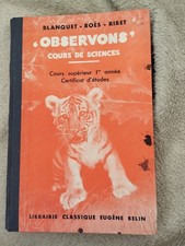 Ancien Livre Scolaire