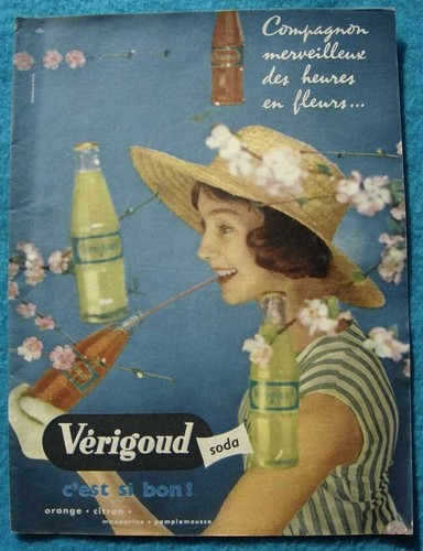 Publicité papier soda - papier,