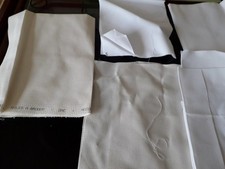 5 coupons toile aida 5,5 pour