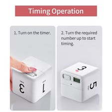 Portable Cube Timer Digital