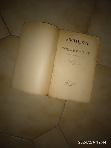 Enrico ferri socialisme et - ferri.,