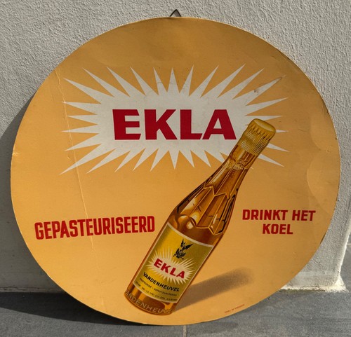 Ancien carton présentoir ekla - présentoir,