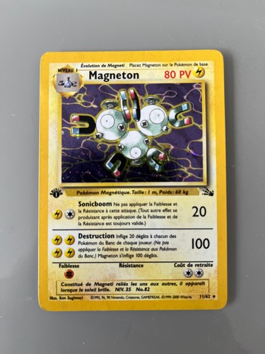 Carte pokémon wizard fossile - carte,