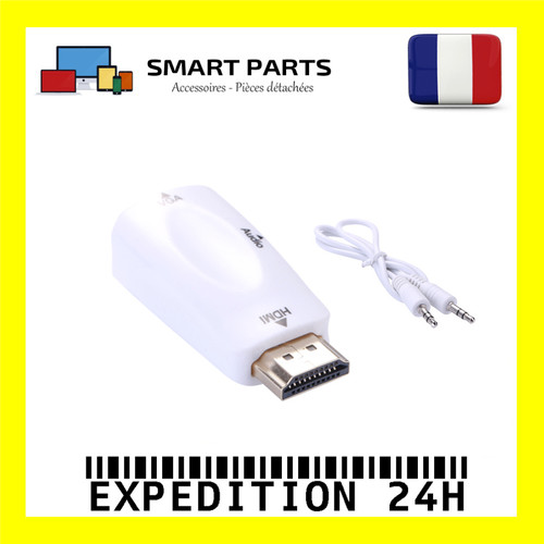 Adaptateur hdmi mâle vers - mâle, vga