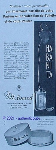 Publicite molinard habanita - molinard,