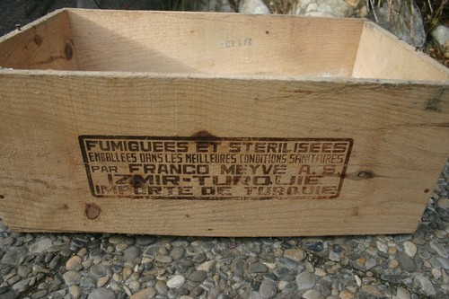 Ancienne caisse bois - ancienne,