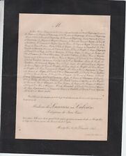 1895 Faire-part décès Mme REYNAUD de BOLOGNE de LASCOURS née CALVIÈRE.