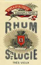  Etiquette  Label neuve RHUM