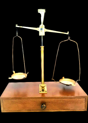 Balance bijoutier plateaux - ,