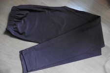 Caleçon leggings marron satiné tissu justaucorps danse gymnastique