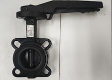 Honeywell Butterfly Valve - Model V5421C1049 with hand lever/wormgear