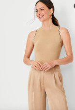 NEW NWT Ann Taylor Scalloped