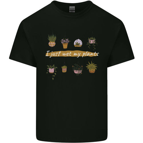 Just mouillé plantes - i,