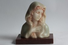 Sculpture cire Buste Vierge Madonna (63460)
