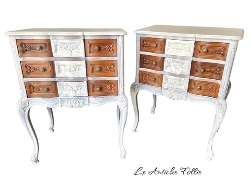 Paire commodes vintage - paire, de