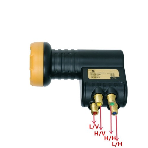 Universal quattro lnb - universal, with
