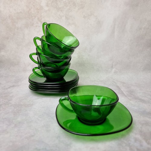 Lot tasse verte - 6,