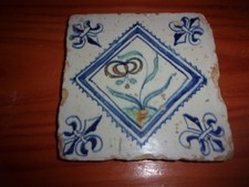 Carreau de faïence de Delft